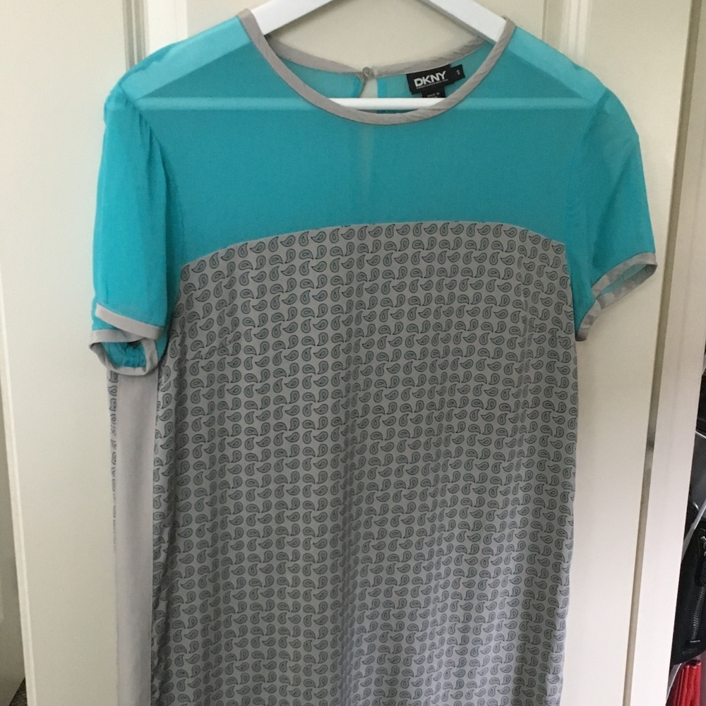 DKNY Silk Shift Dress Like New